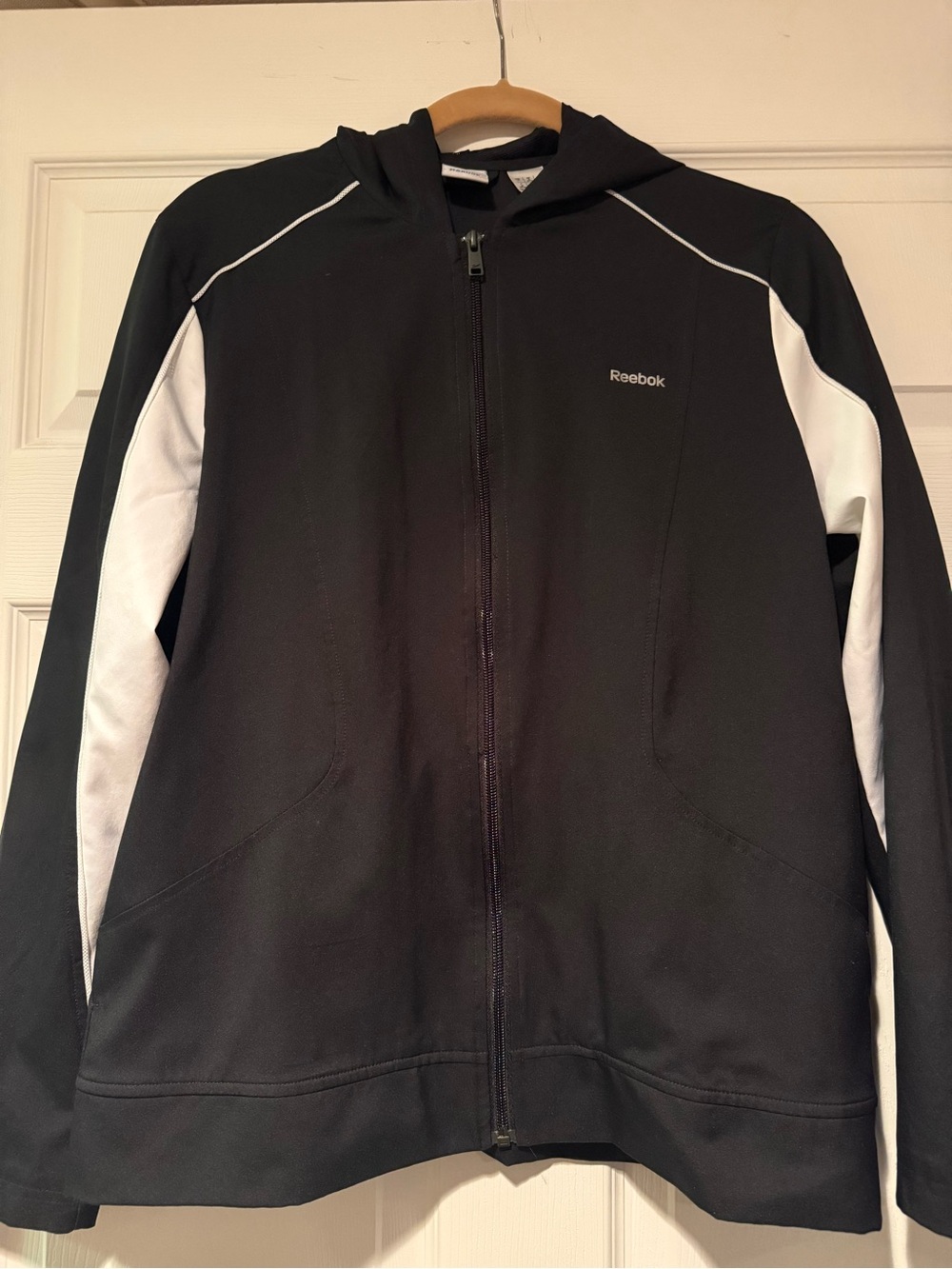 Reebok women’s Black Track Jacket Size Small